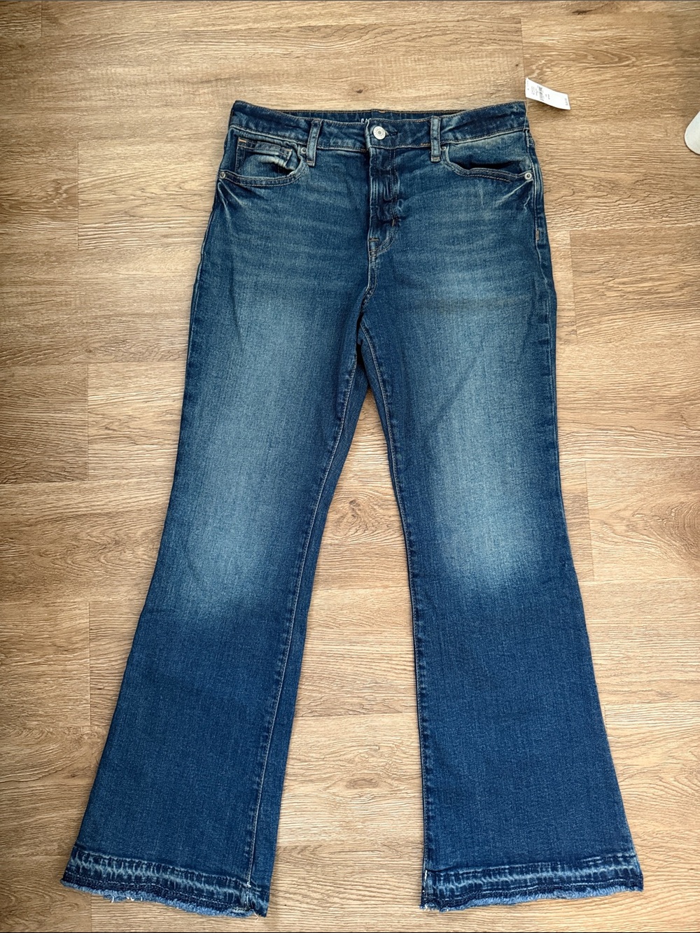 NWT Girls GAP Dark Blue Flare Jeans